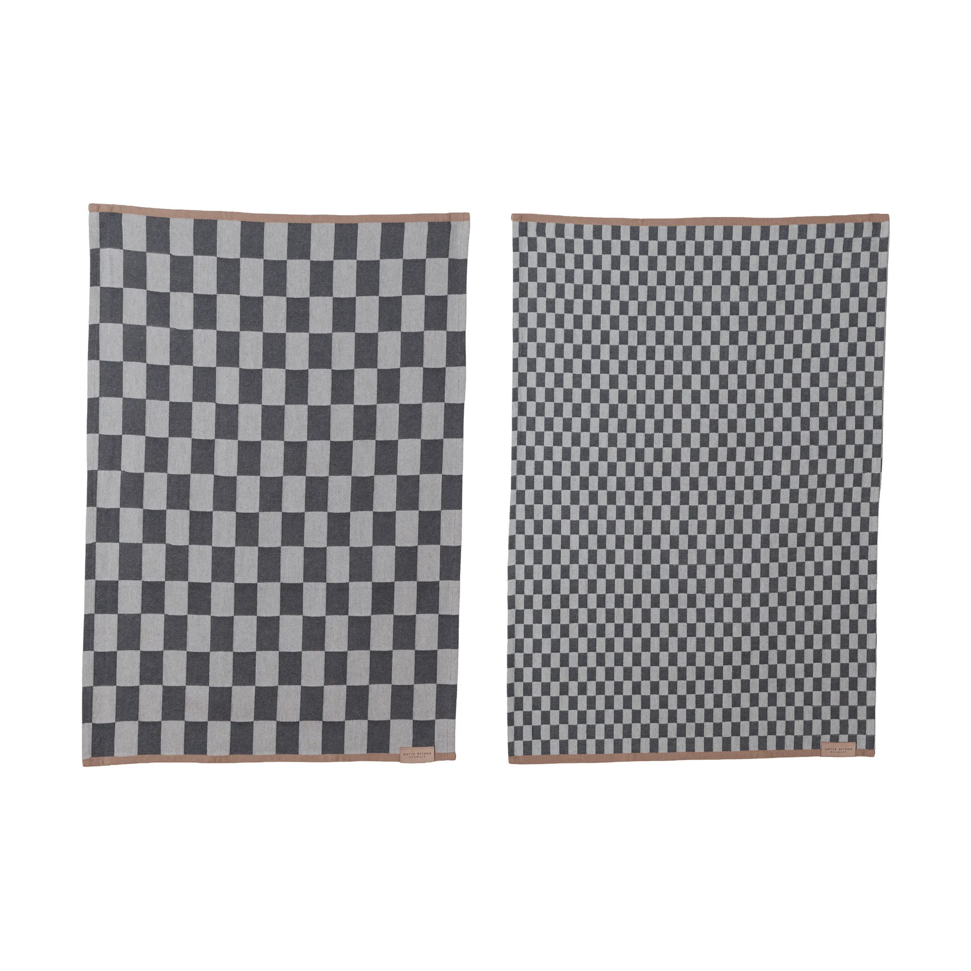 Mini-Max キッチンタオル 2枚組, Grey (gray), 50x70 cm Mette Ditmer | メッテ ディトマー