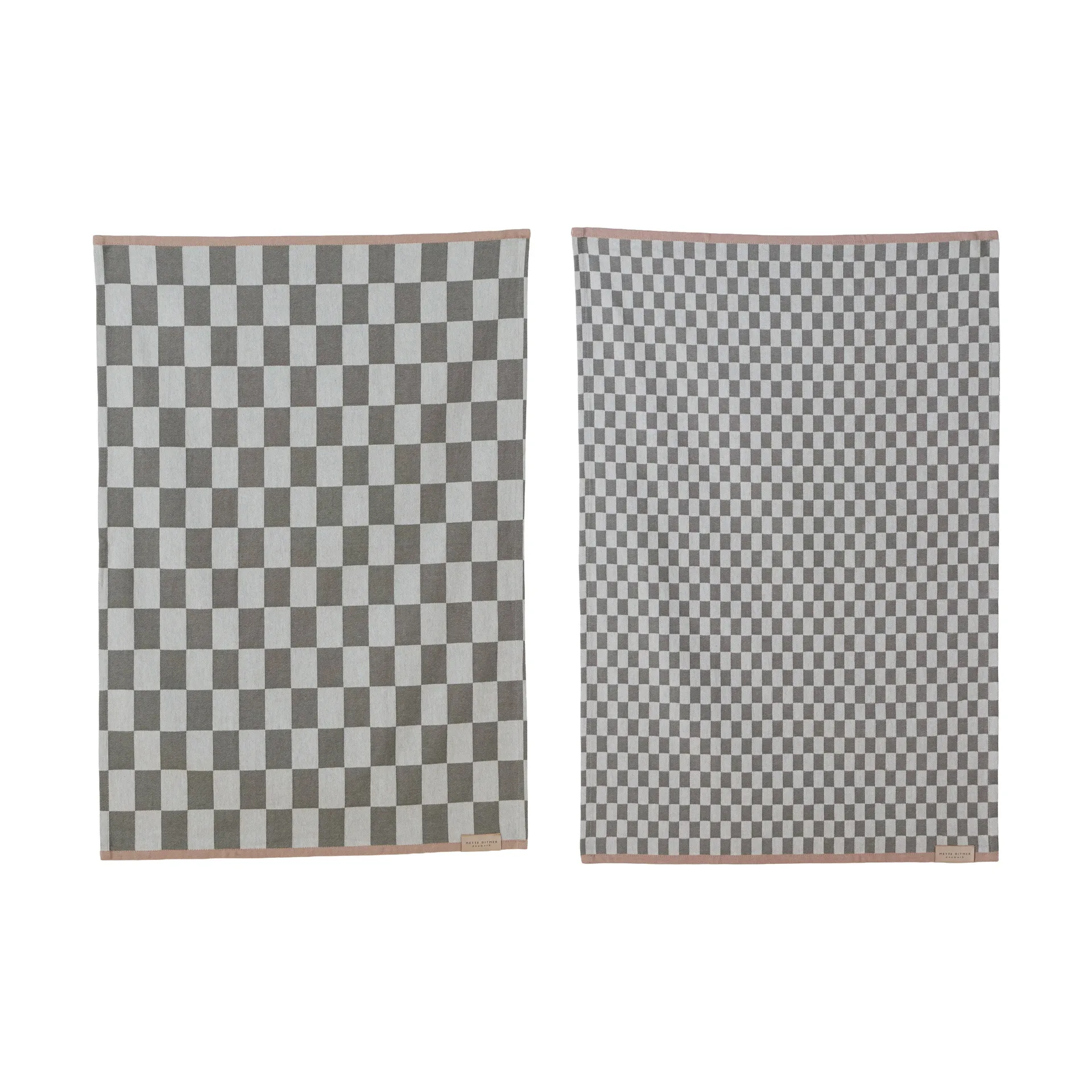 Mini-Max キッチンタオル 2枚組, Grey (gray), 50x70 cm Mette Ditmer | メッテ ディトマー