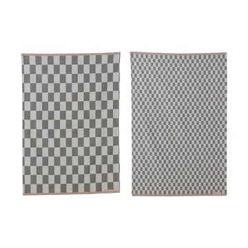 Mini-Max キッチンタオル 2枚組 - Grey (gray), 50x70 cm - Mette Ditmer | メッテ ディトマー