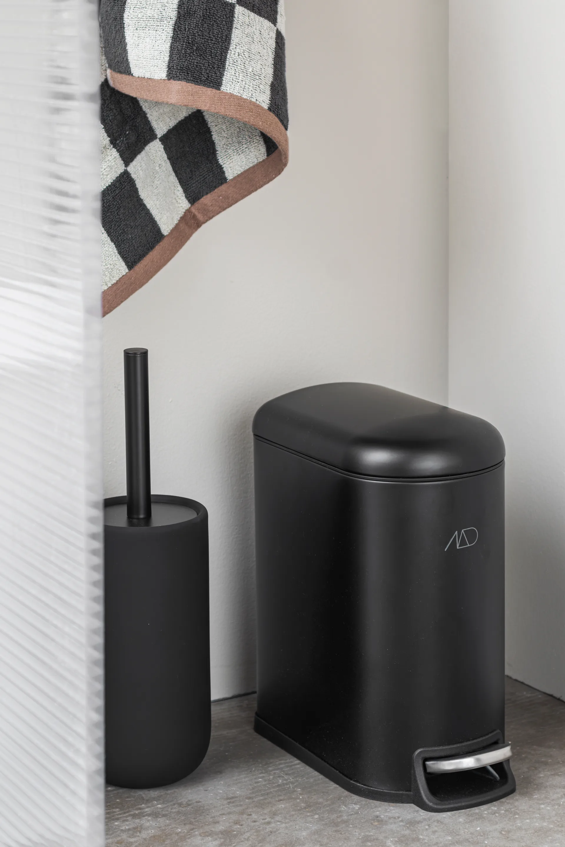 Mini-Walther ペダルビン ゴミ箱 5 L, Black Mette Ditmer | メッテ ディトマー