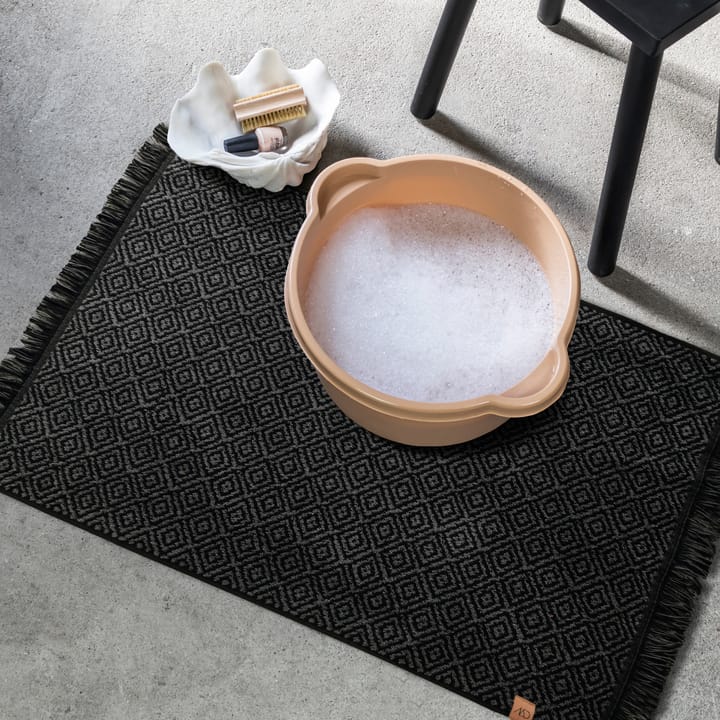 Morocco バスルームマット 50x80 cm, Black-grey Mette Ditmer | メッテ ディトマー
