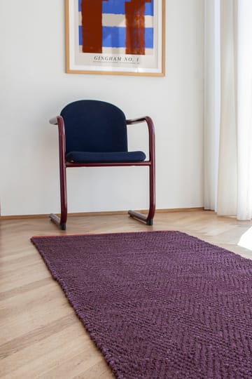 Notes ランナーラグ 70x150 cm - Wine - Mette Ditmer | メッテ ディトマー