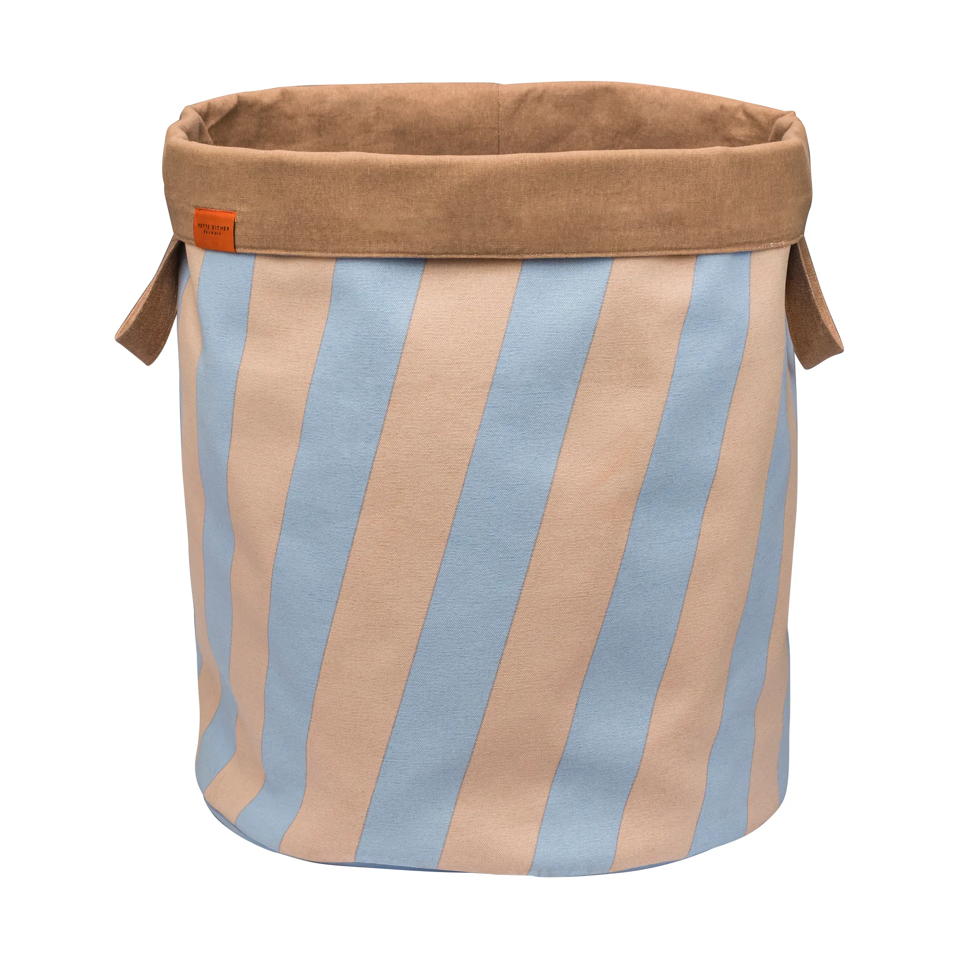 Nova Arte ランドリーバスケット 40x40x50 cm, Light blue-powder rose Mette Ditmer | メッテ ディトマー