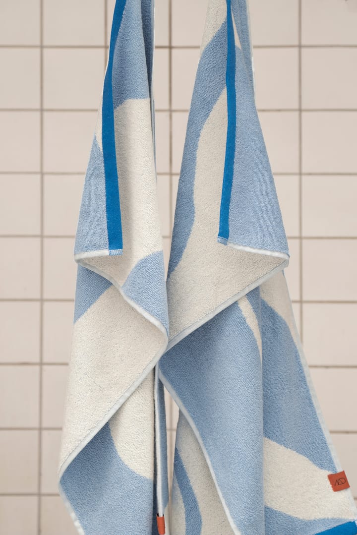 Nova Arte ゲストタオル 40x55 cm 2-pack, Light blue-off-white Mette Ditmer | メッテ ディトマー