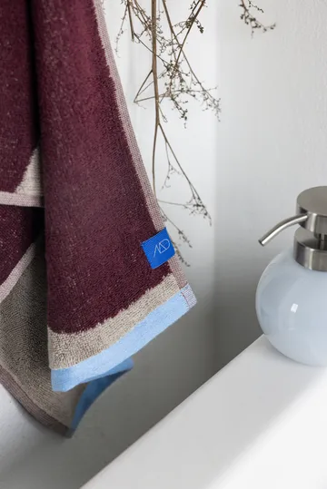 Nova Arte ゲストタオル 40x55 cm 2-pack - Wine-sand - Mette Ditmer | メッテ ディトマー