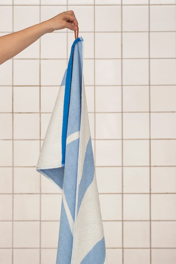 Nova Arte タオル 50x90 cm 2-pack, Light blue-off-white Mette Ditmer | メッテ ディトマー