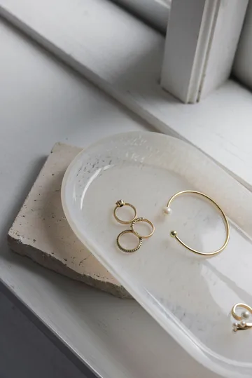 Opal トレイ - Linen, 14x25.5 cm - Mette Ditmer | メッテ ディトマー