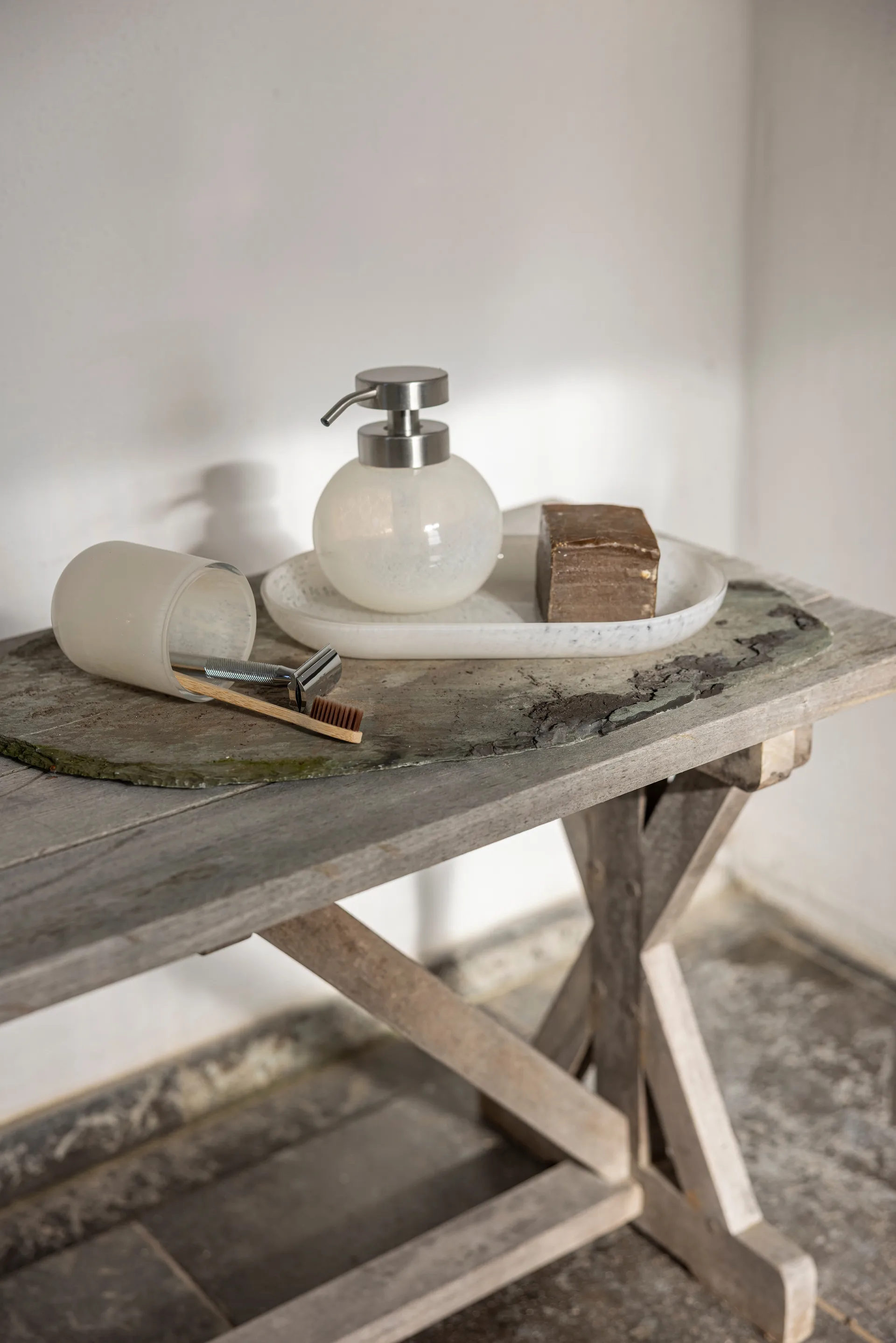 Opal トレイ, Linen, 14x25.5 cm Mette Ditmer | メッテ ディトマー