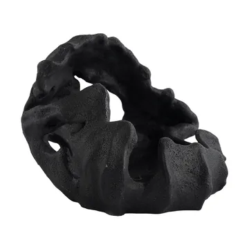 Reef キャンドルホルダー - Black, Ø16.5x13 cm - Mette Ditmer | メッテ ディトマー