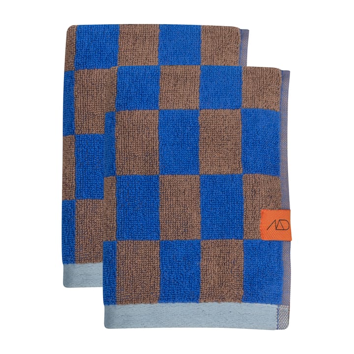 Retro ゲストタオル 40x55 cm 2枚セット - Cobalt - Mette Ditmer | メッテ ディトマー