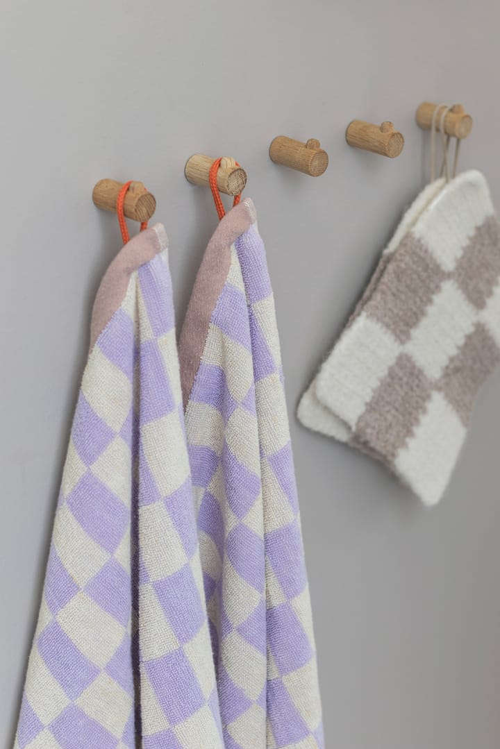 Retro ゲストタオル 40x55 cm 2枚セット, Lilac Mette Ditmer | メッテ ディトマー
