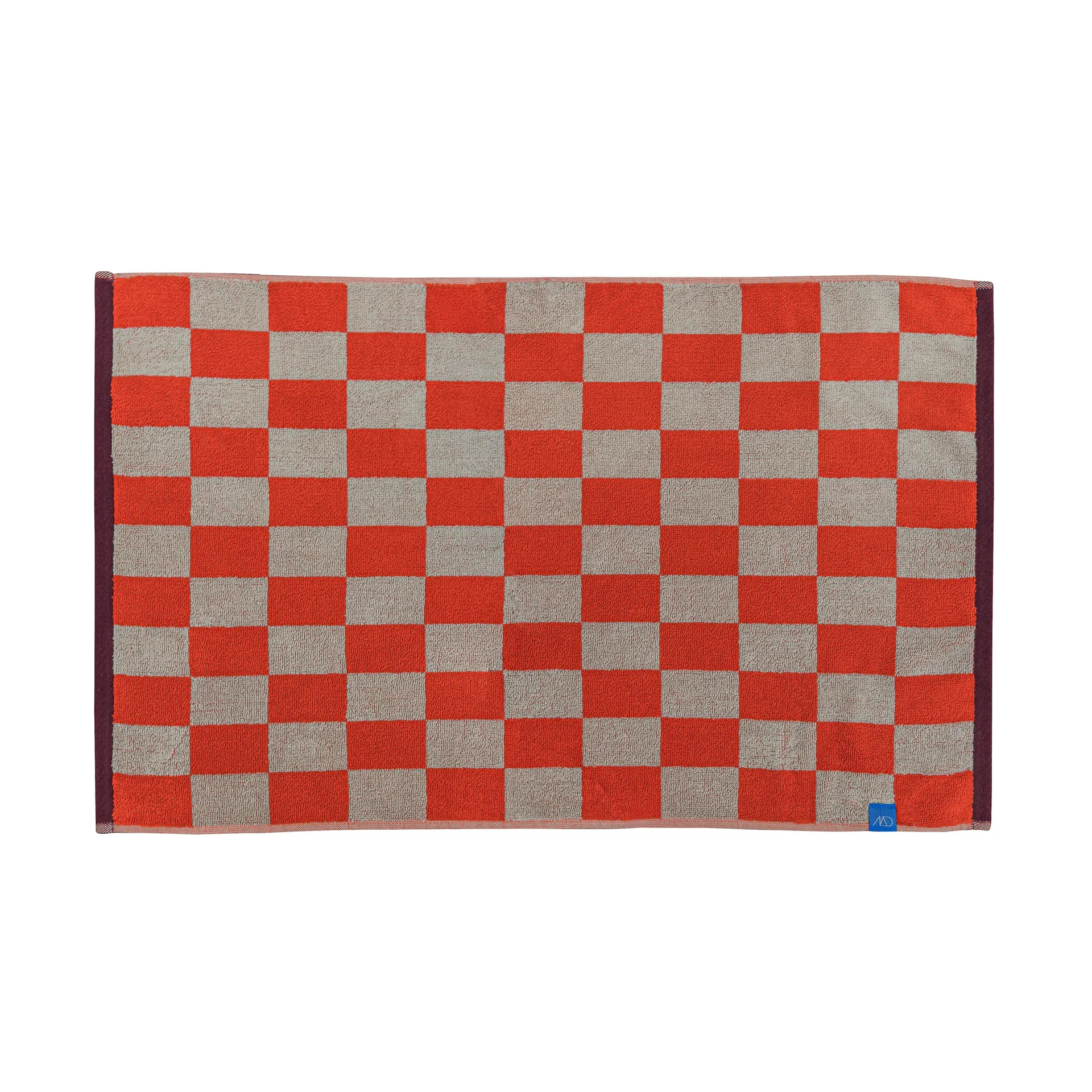 Retro バスルームマット 50x80 cm, Dark orange Mette Ditmer | メッテ ディトマー