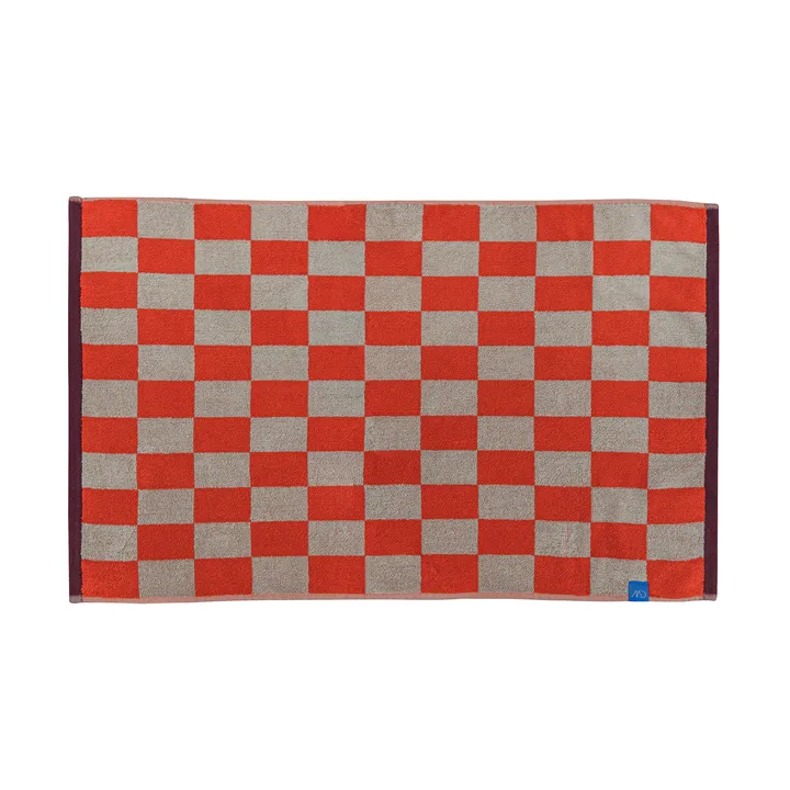 Retro バスルームマット 50x80 cm - Dark orange - Mette Ditmer | メッテ ディトマー