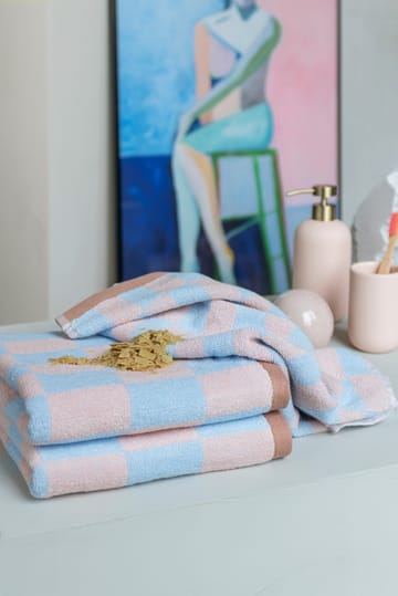 Retro タオル 50x90 cm - Light blue - Mette Ditmer | メッテ ディトマー