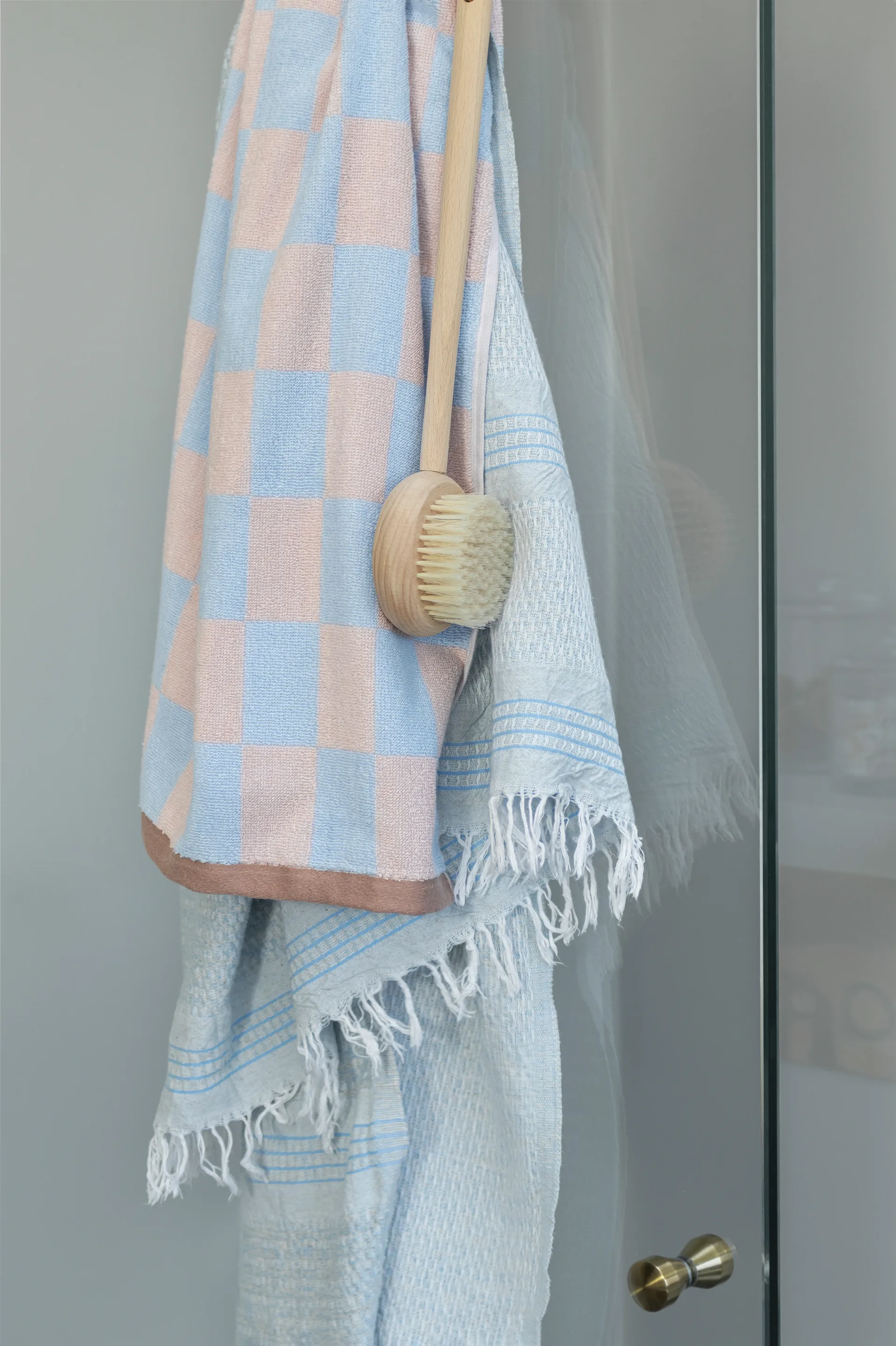 Retro タオル 50x90 cm, Light blue Mette Ditmer | メッテ ディトマー