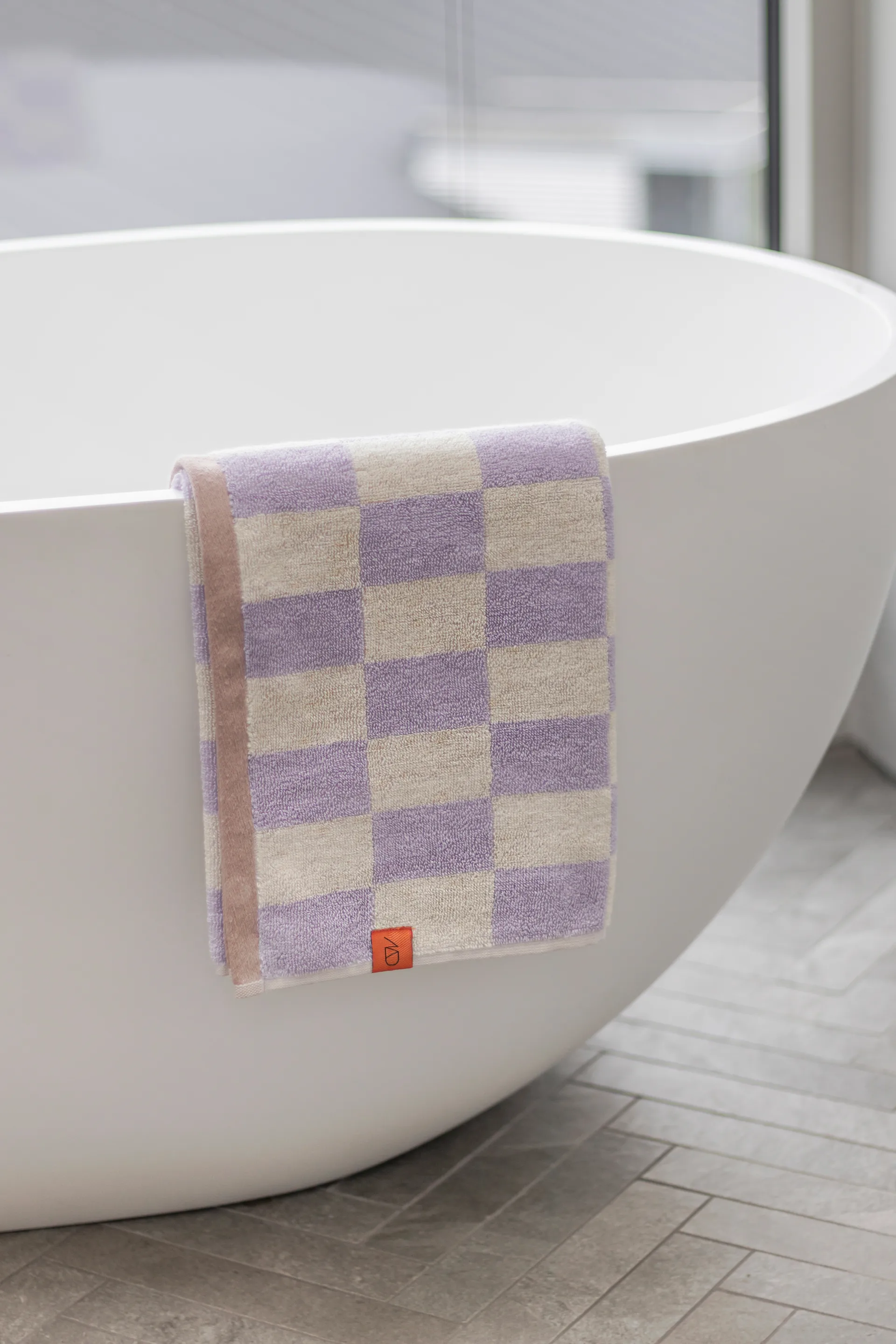 Retro タオル 70x133 cm, Lilac Mette Ditmer | メッテ ディトマー