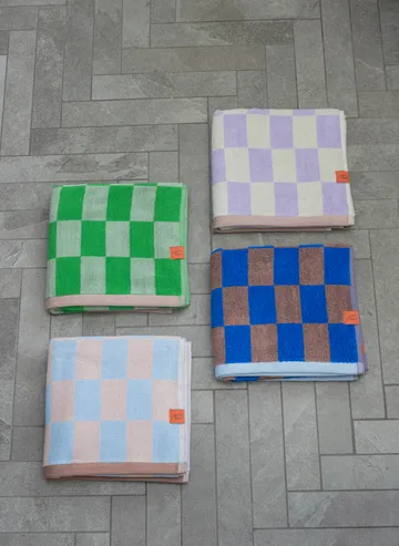 Retro タオル - Classic green, 50x90 cm - Mette Ditmer | メッテ ディトマー