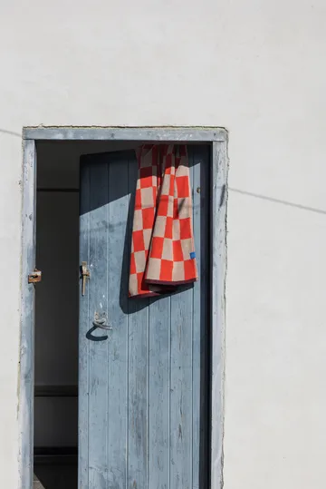 Retro タオル - Dark orange, 50x90 cm - Mette Ditmer | メッテ ディトマー