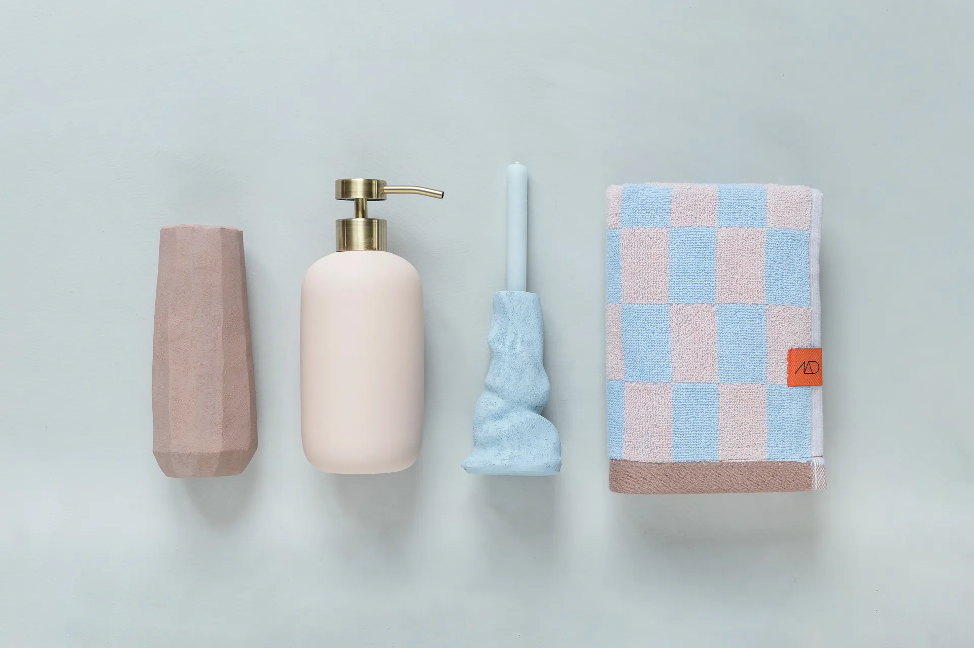 Retro タオル, Light blue, 40x55 cm, 2-pack Mette Ditmer | メッテ ディトマー