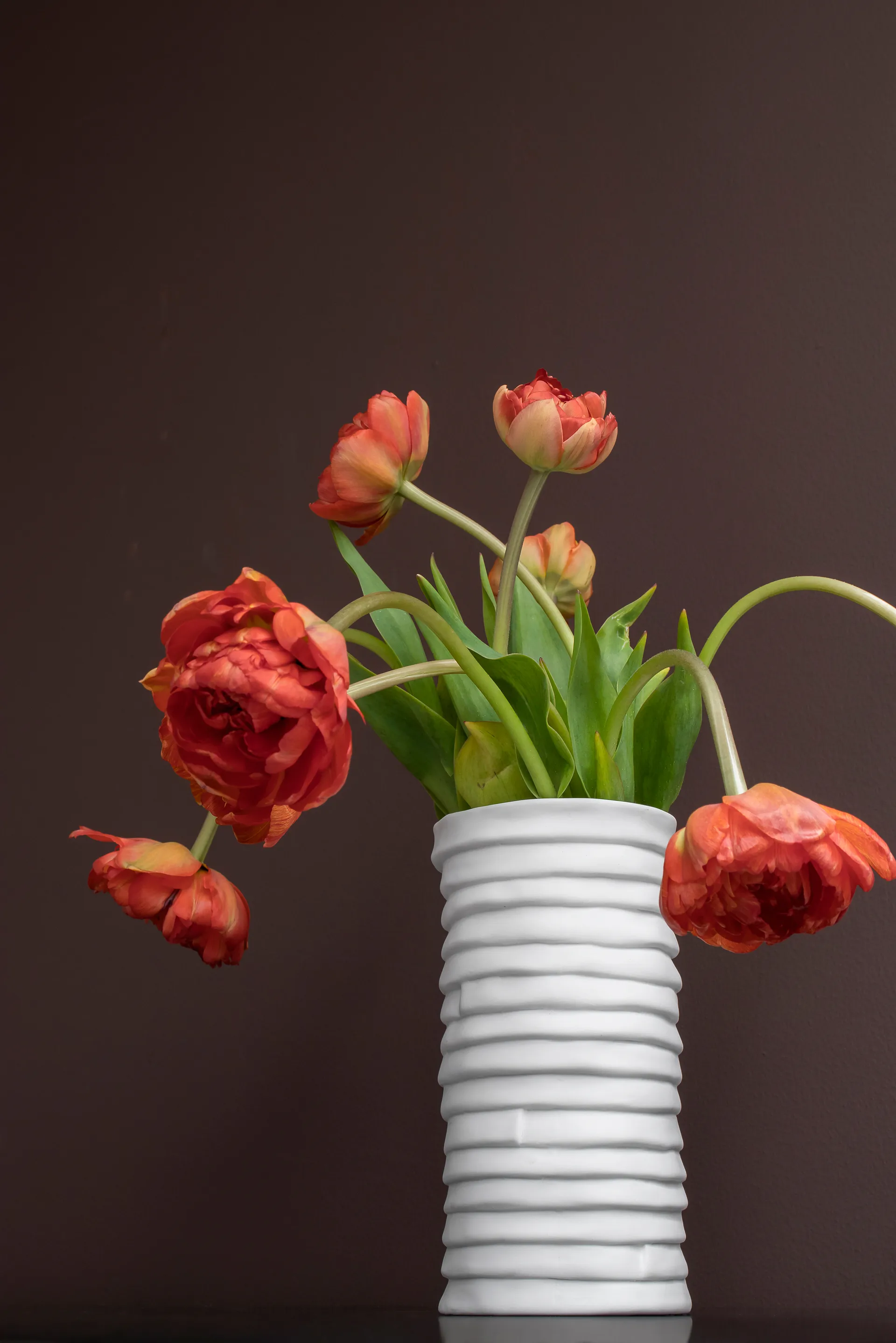 Ribbon 花瓶 large 20 cm, Off-white Mette Ditmer | メッテ ディトマー