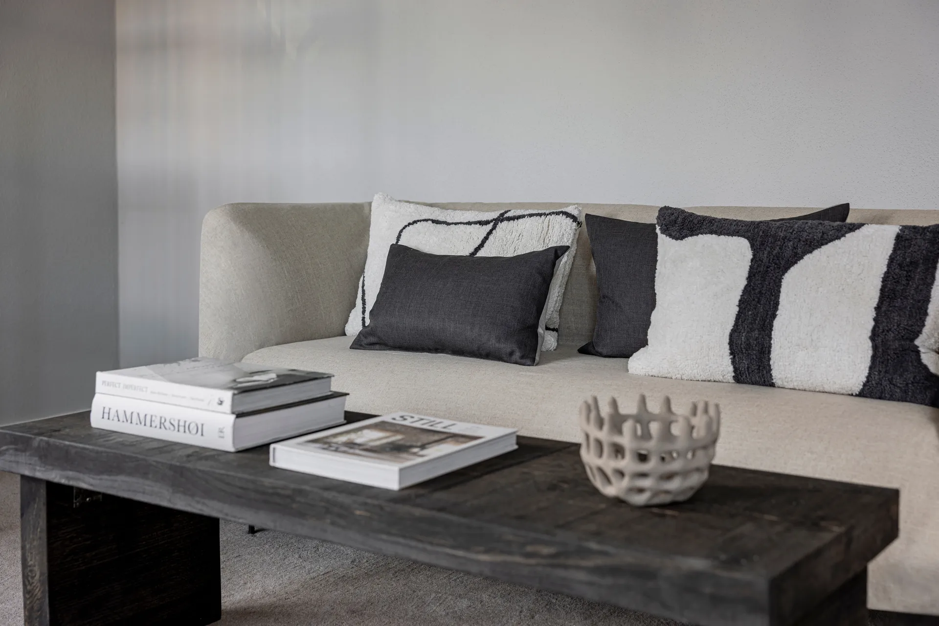 Scala クッションカバー, Stone grey, 40x60 cm Mette Ditmer | メッテ ディトマー