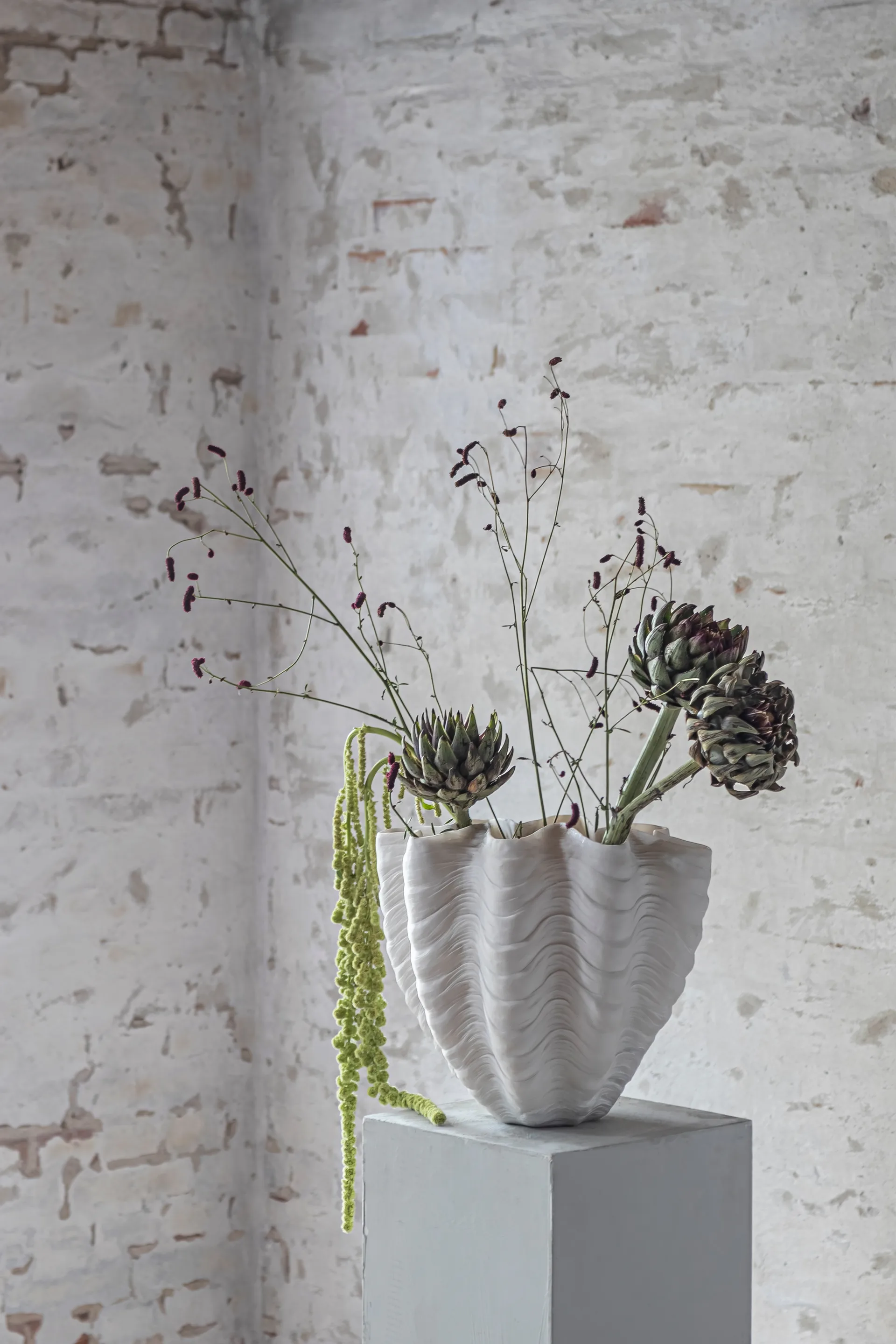 Shell 花瓶, Large, 30 cm Mette Ditmer | メッテ ディトマー