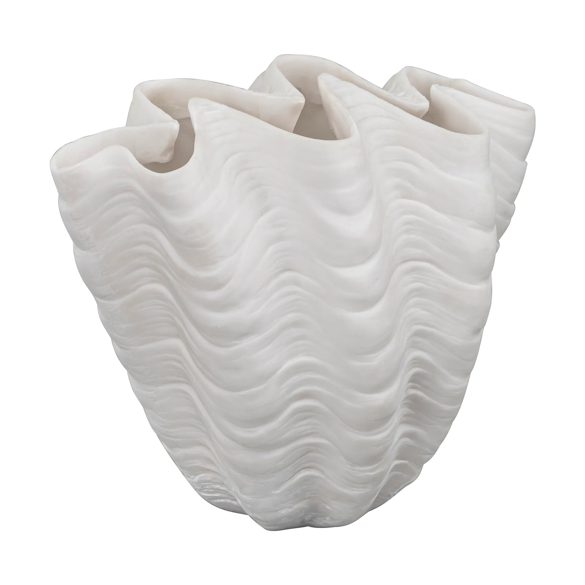 Shell 花瓶, Small, 22 cm, white Mette Ditmer | メッテ ディトマー