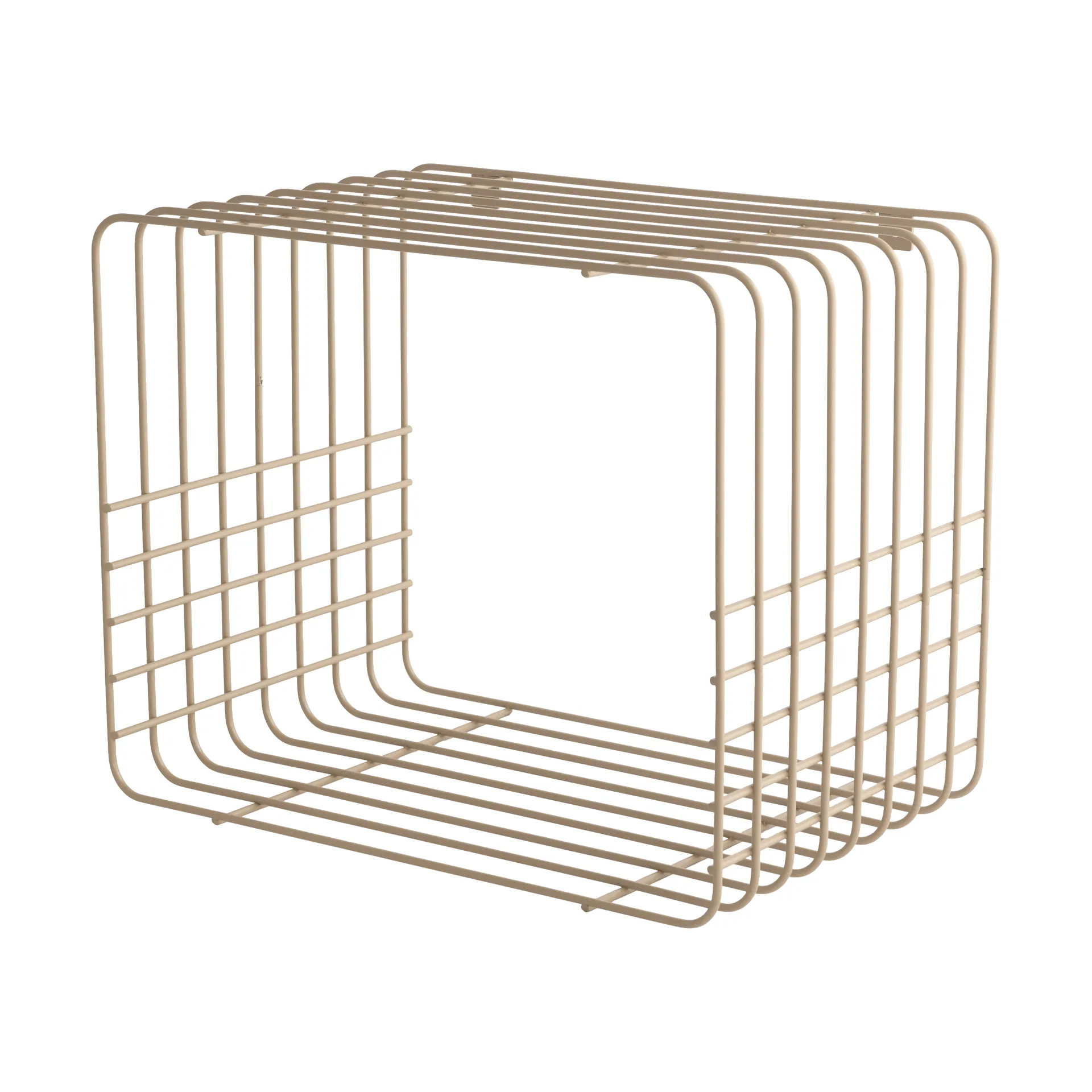 ワイヤーシェルフ, Short, beige, 26x38x30.5 cm Mette Ditmer | メッテ ディトマー
