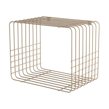 ワイヤーシェルフ - Short, beige, 26x38x30.5 cm - Mette Ditmer | メッテ ディトマー