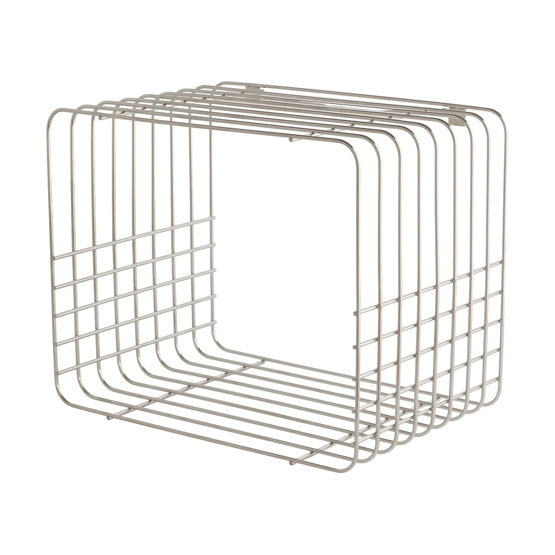 ワイヤーシェルフ, Short, chrome, 26x38x30.5 cm Mette Ditmer | メッテ ディトマー