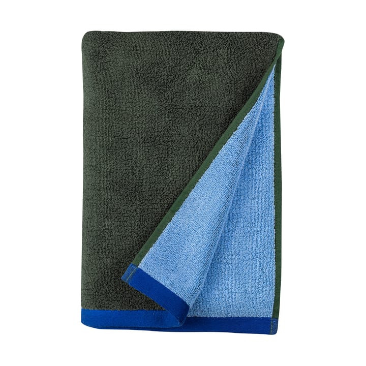 Soft ゲストタオル 40x55 cm 2枚 - Dark olive-light blue - Mette Ditmer | メッテ ディトマー