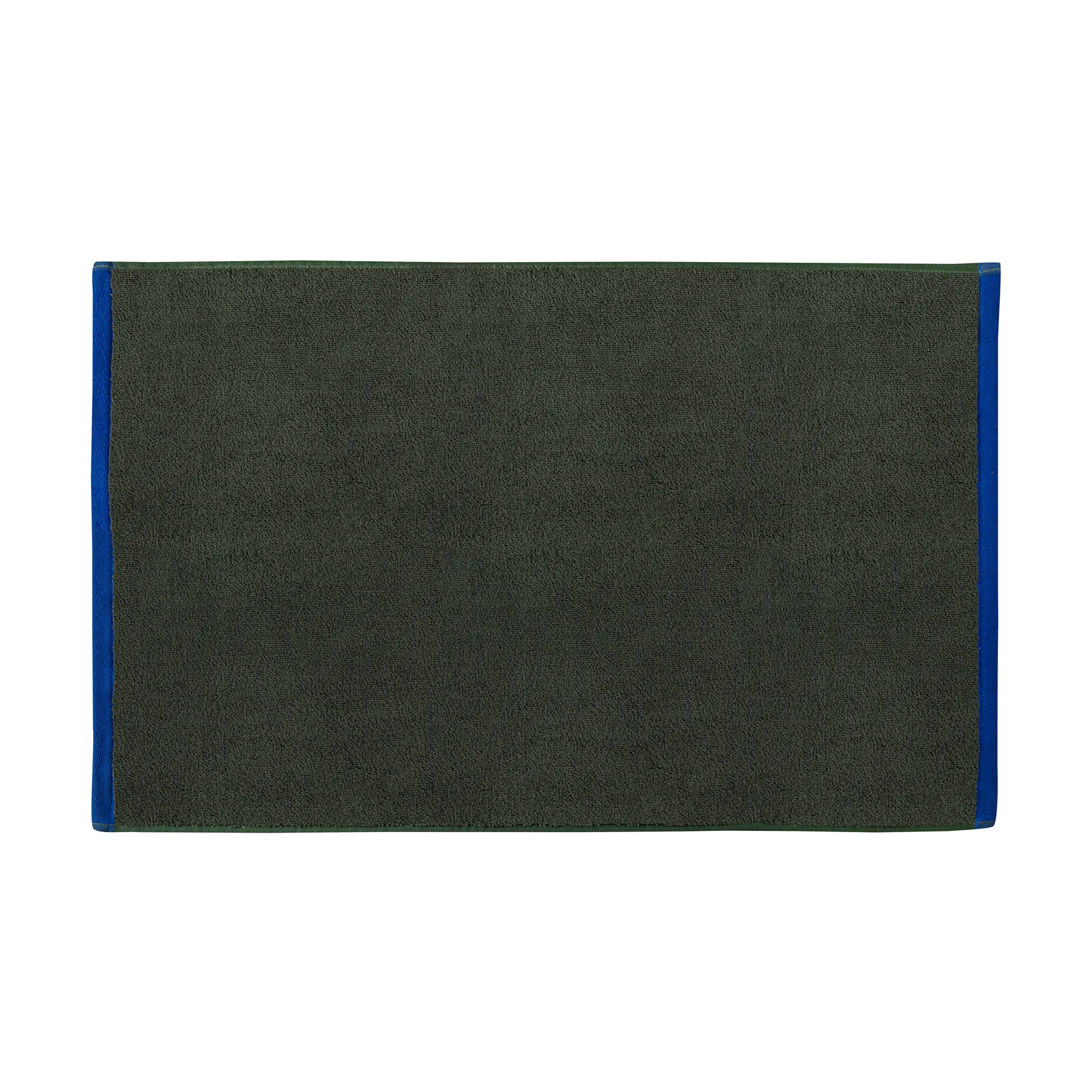 Soft バスルームラグ 50x80 cm, Dark olive-light blue Mette Ditmer | メッテ ディトマー