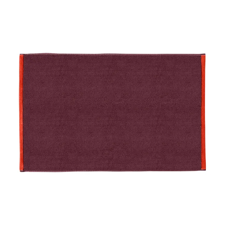 Soft バスルームラグ 50x80 cm - Red-grey (red-grey) - Mette Ditmer | メッテ ディトマー