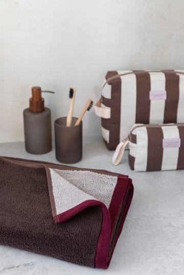 Soft バスタオル 70x133 cm - Brown-sand - Mette Ditmer | メッテ ディトマー