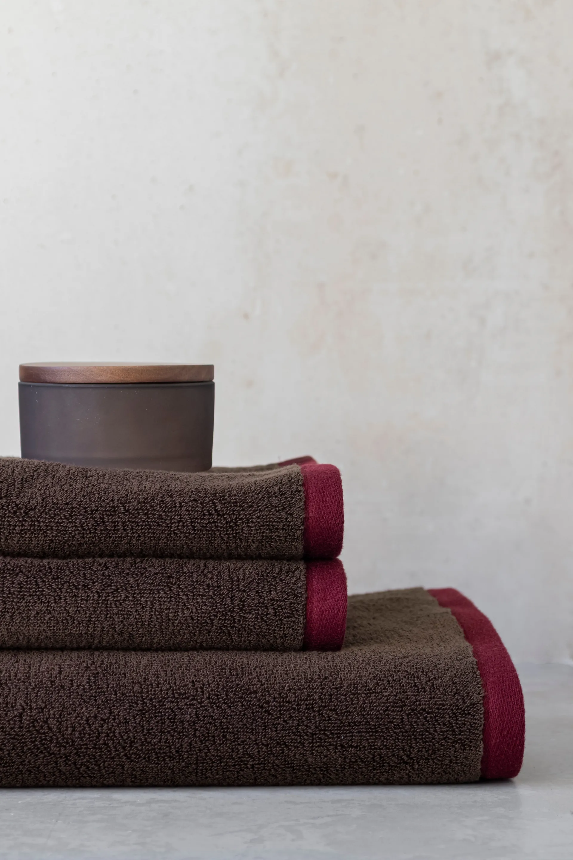 Soft バスタオル 70x133 cm, Brown-sand Mette Ditmer | メッテ ディトマー