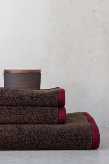 Soft バスタオル 70x133 cm - Brown-sand - Mette Ditmer | メッテ ディトマー