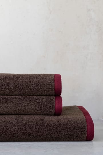 Soft バスタオル 70x133 cm - Brown-sand - Mette Ditmer | メッテ ディトマー