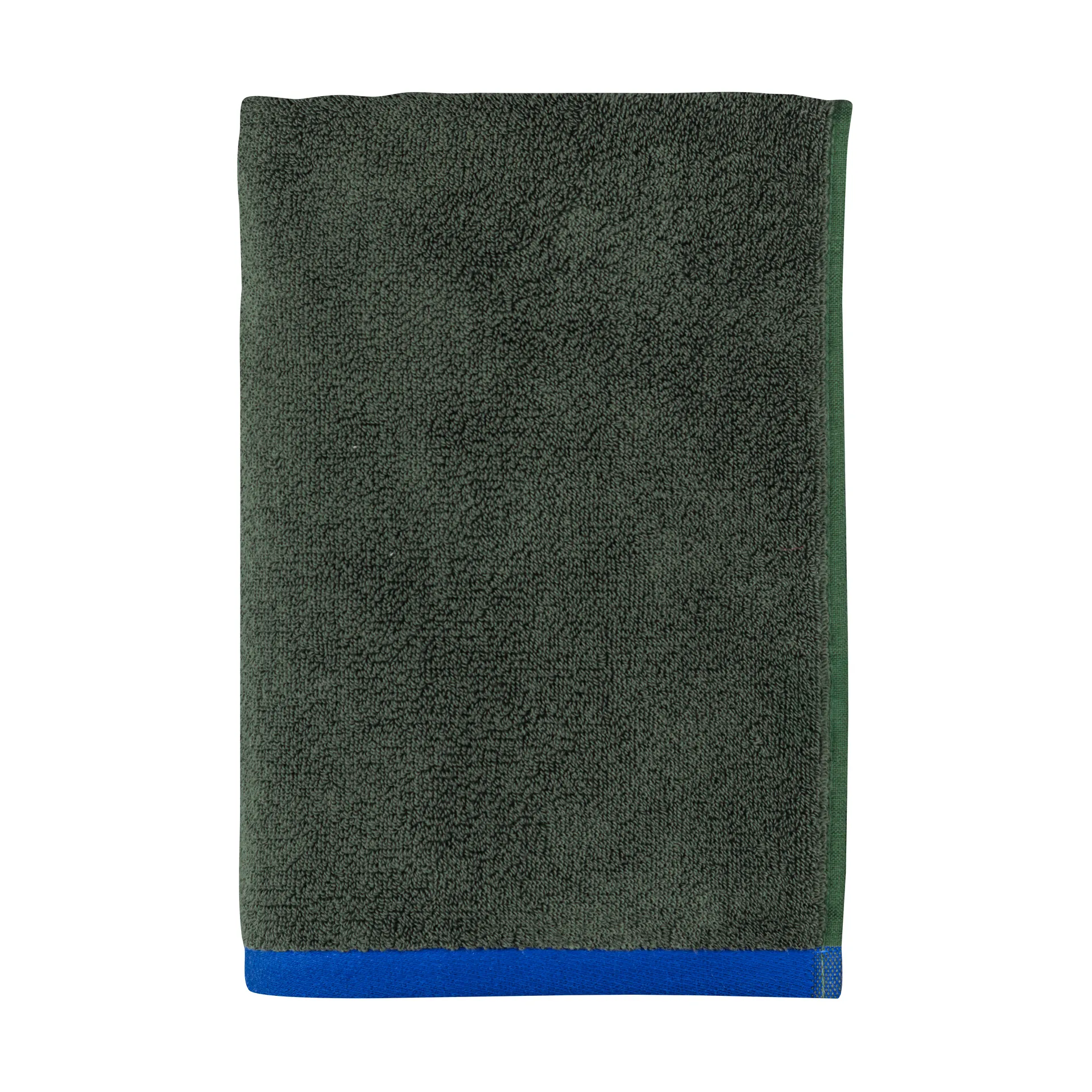 Soft バスタオル 70x133 cm, Dark olive-light blue Mette Ditmer | メッテ ディトマー