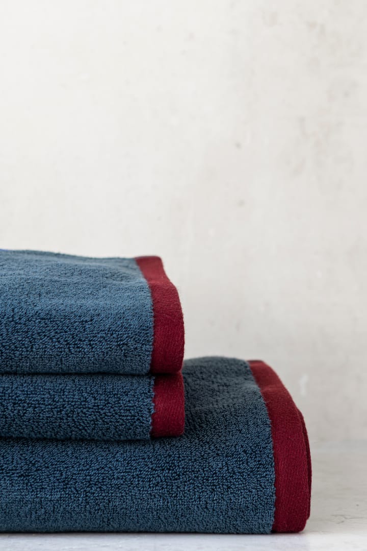 Soft バスタオル 70x133 cm, Midnight blue-light grey Mette Ditmer | メッテ ディトマー