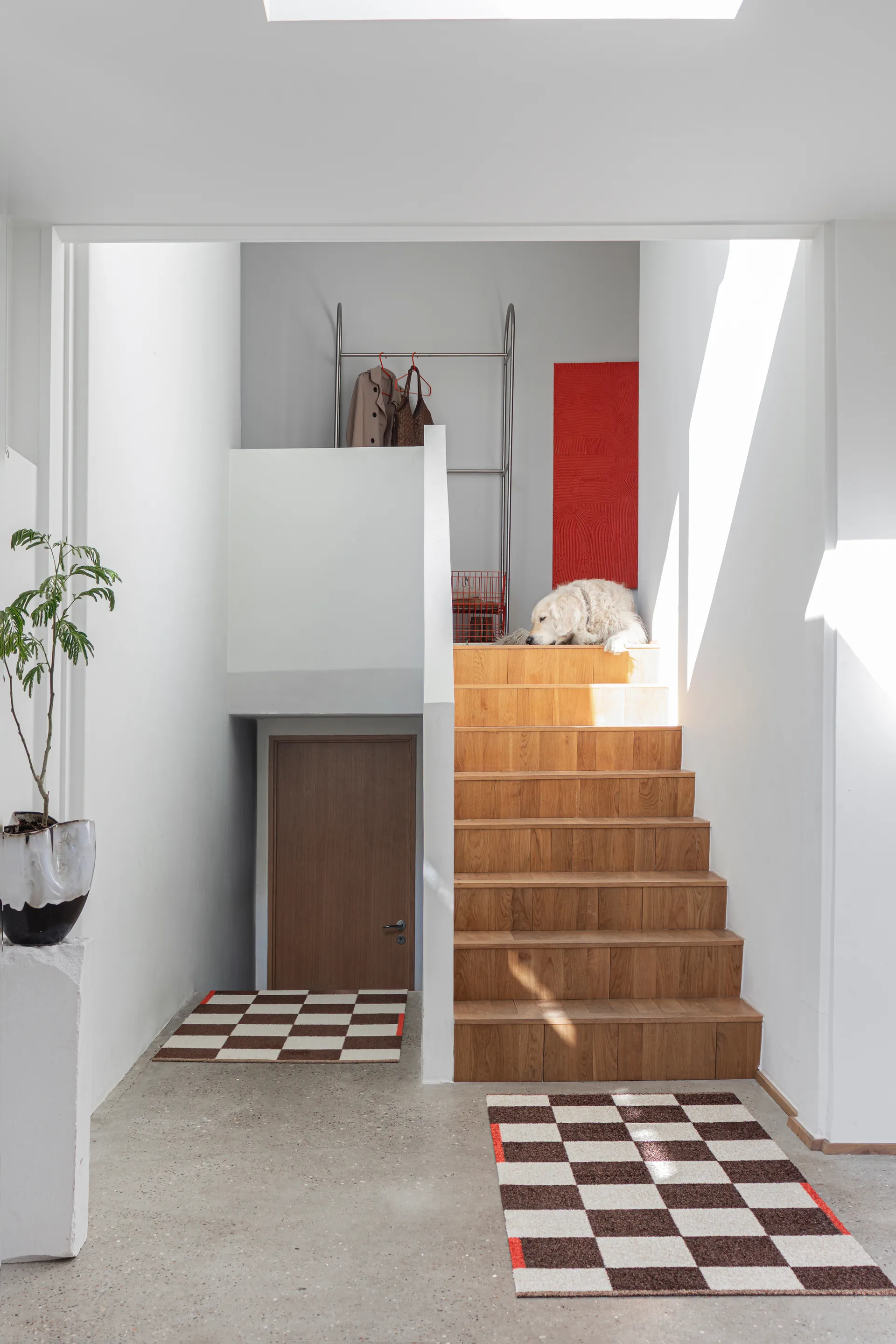 Square オールラウンドラグ L, Brown Mette Ditmer | メッテ ディトマー