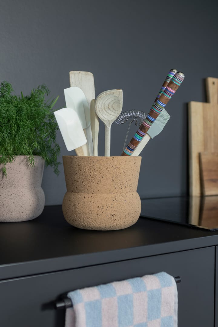 Stone 植木鉢 Ø17 cm, Ochre Mette Ditmer | メッテ ディトマー