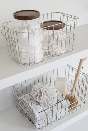 Store-it 収納バスケット M - Chrome - Mette Ditmer | メッテ ディトマー