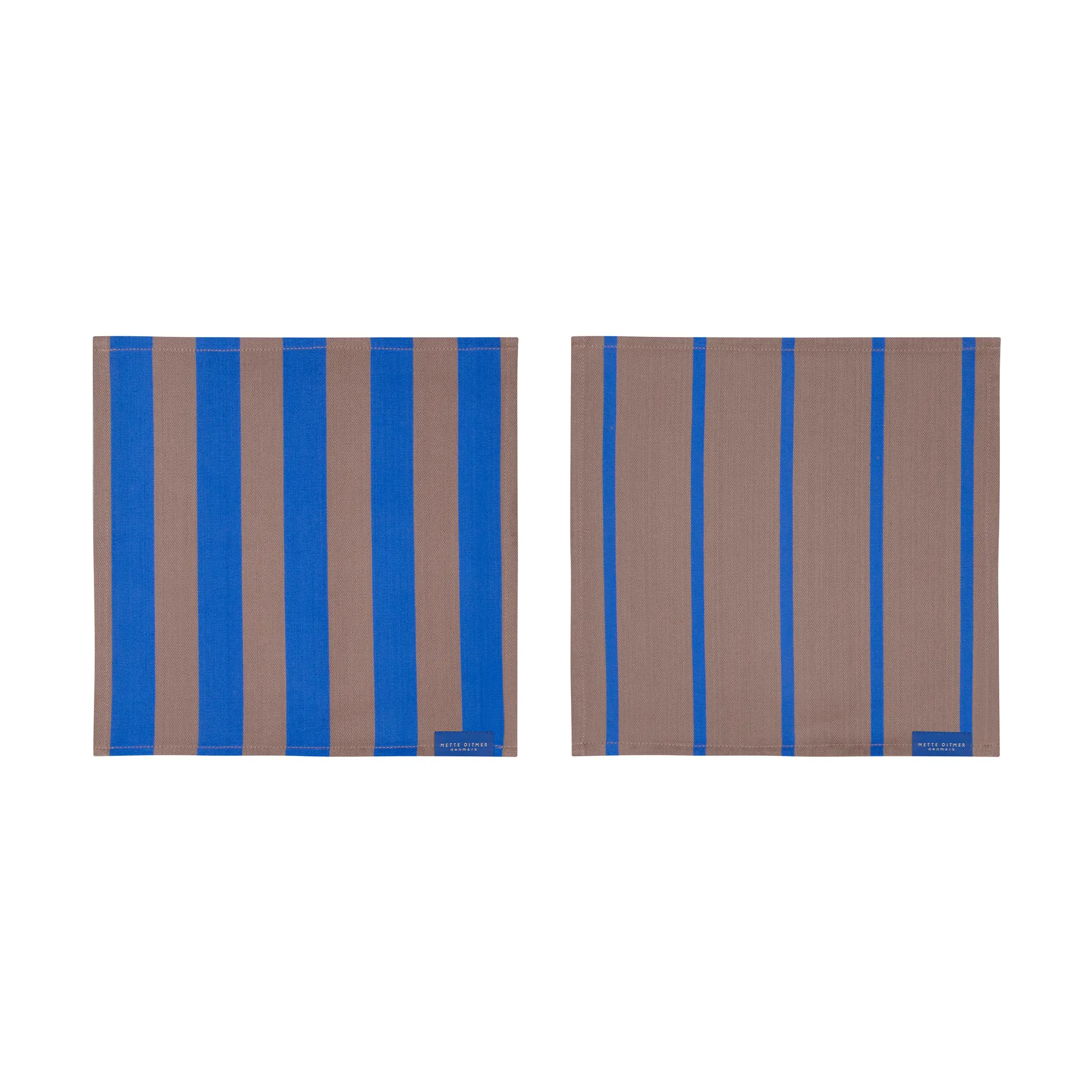 Stripes ディッシュクロス 33x33 cm 2枚セット, Blush Mette Ditmer | メッテ ディトマー