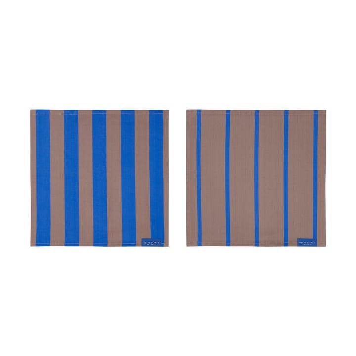 Stripes ディッシュクロス 33x33 cm 2枚セット - Blush - Mette Ditmer | メッテ ディトマー