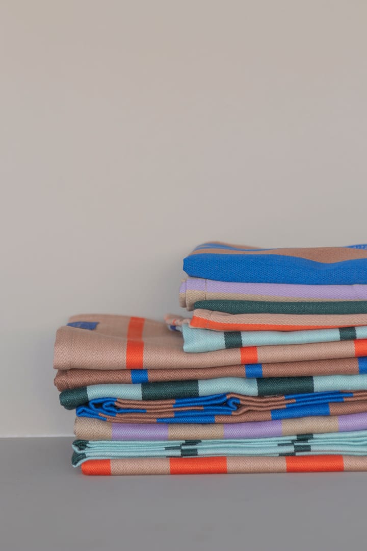 Stripes ディッシュクロス 33x33 cm 2枚セット, Blush Mette Ditmer | メッテ ディトマー