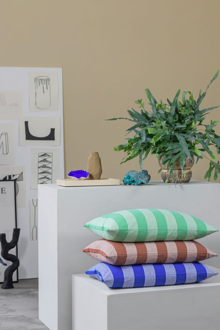 Stripes クッション 40x60 cm, Cobalt Mette Ditmer | メッテ ディトマー
