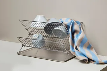 Stripes キッチンタオル 50x70 cm 2枚セット - Blue-Beige (blue-beige), 50x70 cm - Mette Ditmer | メッテ ディトマー