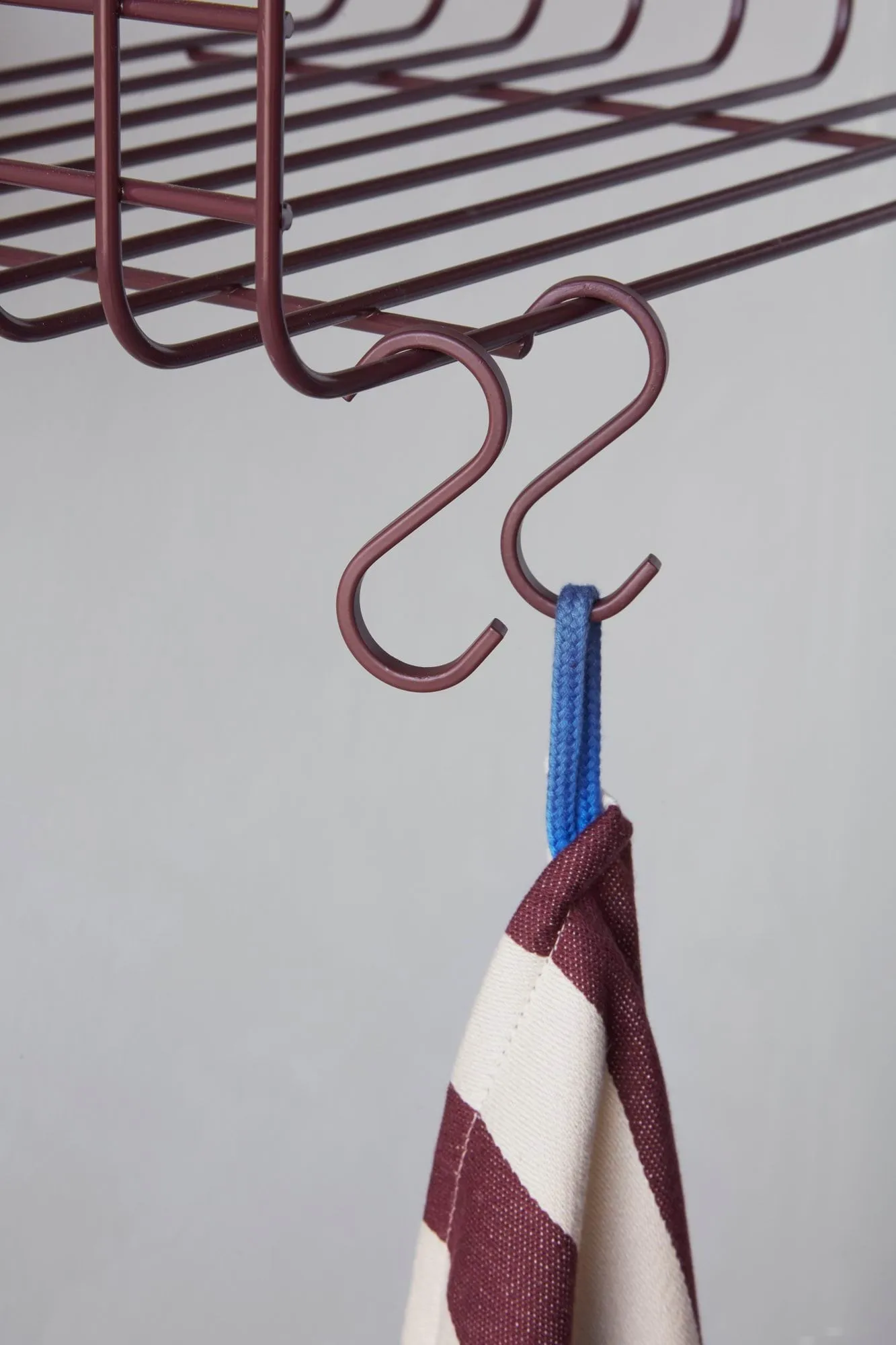 Stripes キッチンタオル 50x70 cm 2枚セット, Red-Beige (red-beige), 50x70 cm Mette Ditmer | メッテ ディトマー
