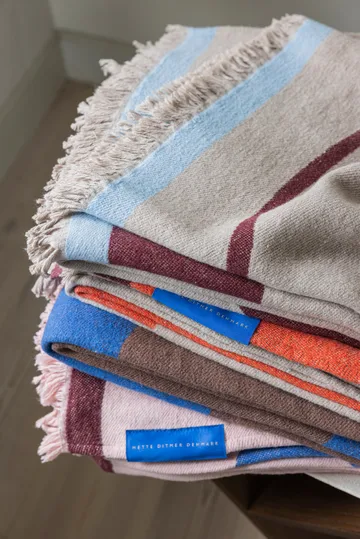 Studio スローブランケット - Seashell pink, 130x175 cm - Mette Ditmer | メッテ ディトマー