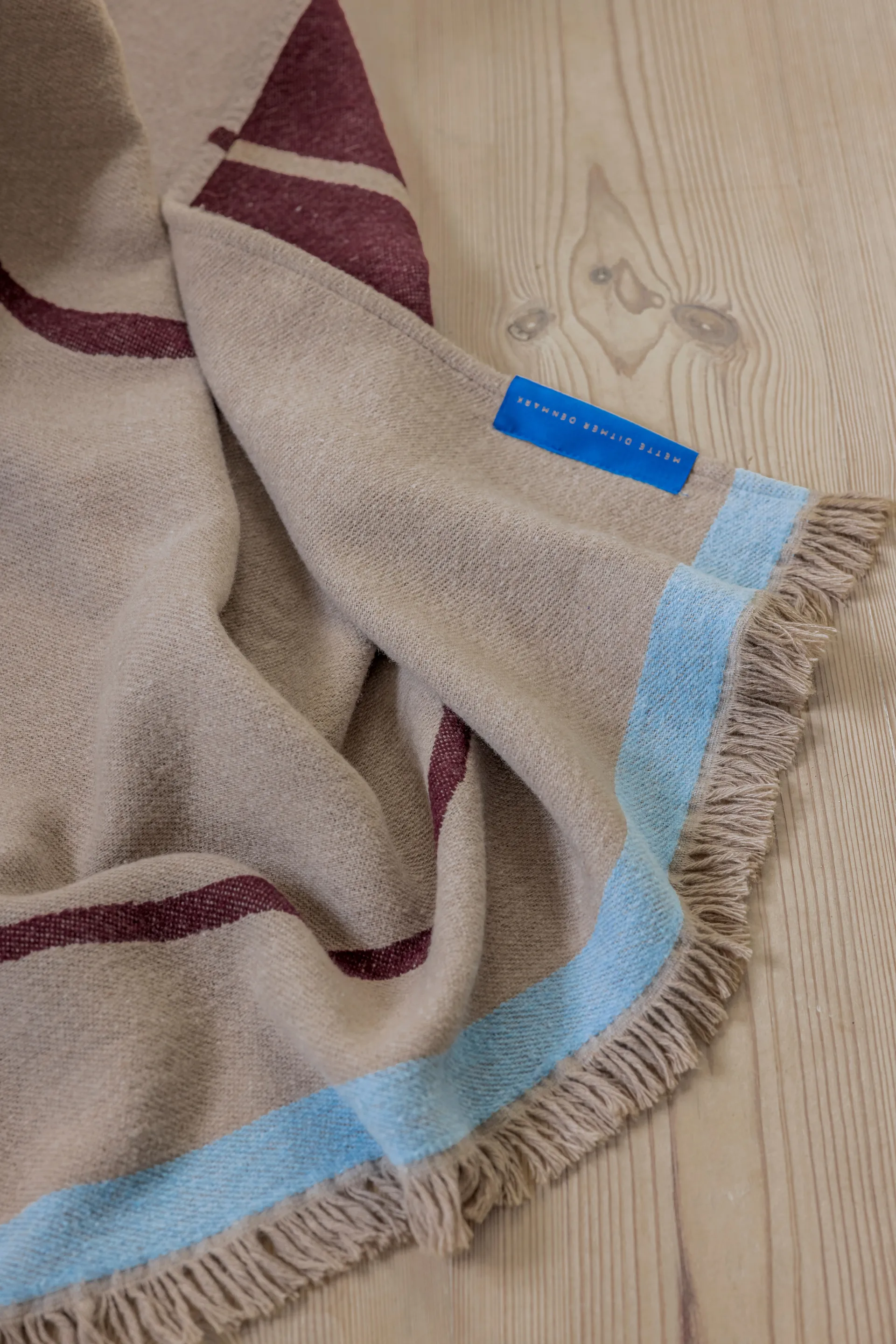 Studio スローブランケット, Wine, 130x175 cm Mette Ditmer | メッテ ディトマー